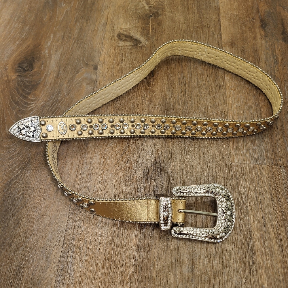 Christine Alexander Western Bling Belt Size Medium